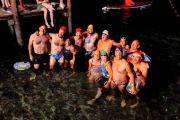 Orta San Giulio, la nuotata sotto le stelle 
